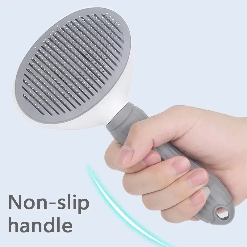 Pawzoon™ 1-Click Self-Cleaning Pet Brush
